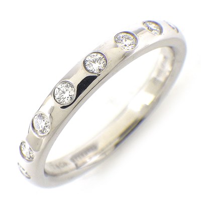 ティファニー TIFFANY&Co. エタニティ Pt950 ダイヤモンド 10号(50  