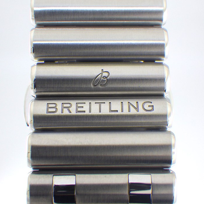 ブライトリング Breitling 腕時計 クロノマット B01 42 ジャパンエディション AB0134A21C1A1 50本限定 デイト クロノグラフ スモールセコンド ダイヤベゼル アイスブルー文字盤 SS 自動巻き 【箱・保付き】 【中古】