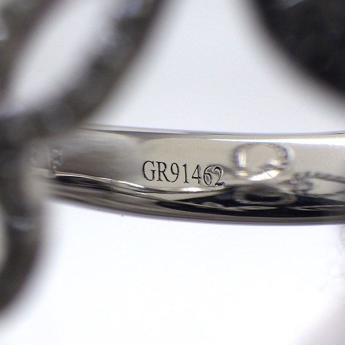 グラフ Graff GRAFF リング トリプル バタフライ シルエット RGR790 ダイヤモンド 0.45ct K18WG 9号 【中古】