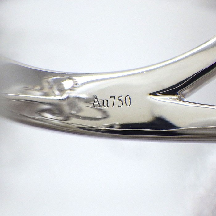 グラフ Graff GRAFF リング トリプル バタフライ シルエット RGR790 ダイヤモンド 0.45ct K18WG 9号 【中古】
