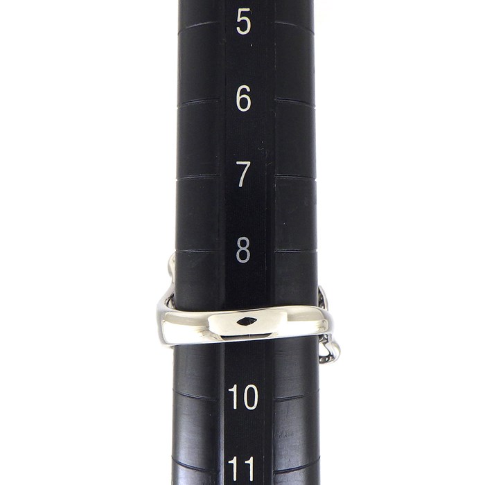 グラフ Graff GRAFF リング トリプル バタフライ シルエット RGR790 ダイヤモンド 0.45ct K18WG 9号 【中古】