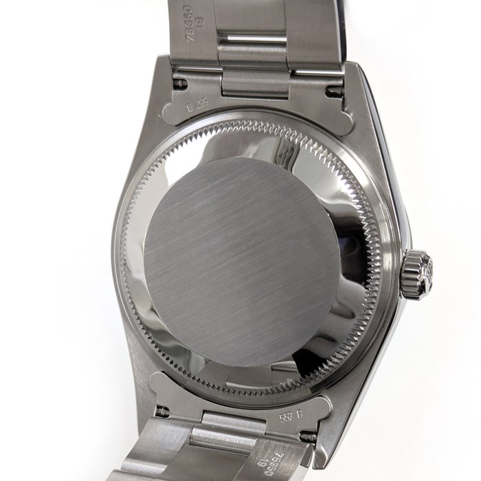 ロレックス Rolex 腕時計 オイスター パーペチュアル デイト 15200 X番 1991年製 ローマンインデックス カレンダー ホワイト 文字盤 SS 自動巻き 【箱・保付き】 【中古】