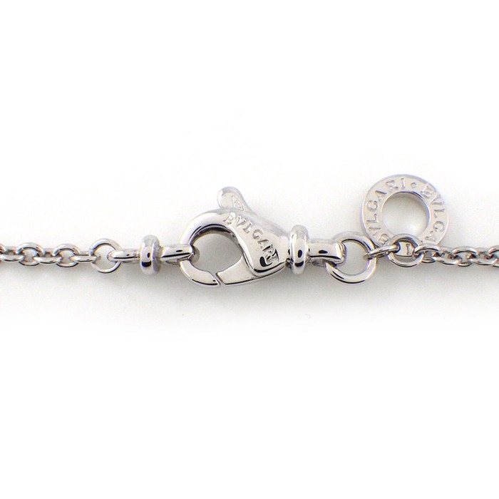 ブルガリ BVLGARI ネックレス B-zero1 ビーゼロワン ダイヤモンド K18WG 【中古】