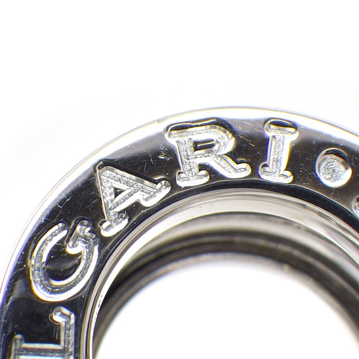 ブルガリ BVLGARI ネックレス B-zero1 ビーゼロワン ダイヤモンド K18WG 【中古】