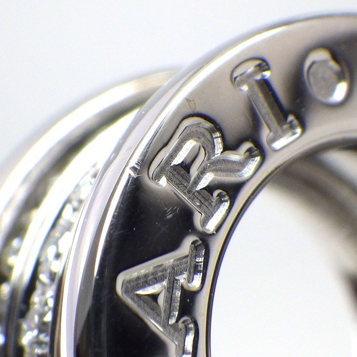 ブルガリ BVLGARI ネックレス B-zero1 ビーゼロワン ダイヤモンド K18WG 【中古】