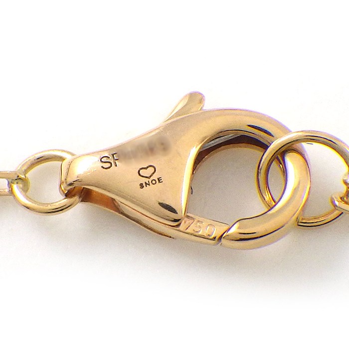 カルティエ Cartier ネックレス トリニティ スモール セミパヴェ B7224849 スリーカラー 33ポイント ダイヤモンド 計0.25ct K18PG K18WG K18YG 【中古】
