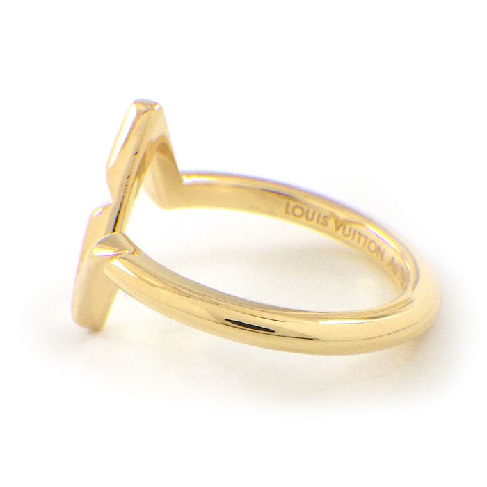 ルイ・ヴィトン LOUIS VUITTON リング バーグ LV ヴォルト ワン アップ  