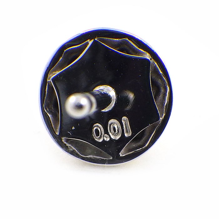 タサキ 田崎真珠 TASAKI ピアス リファインドリベリオン アコヤパール 7.7mm E-3699-18KWG ダイヤモンド 0.01ct ダイヤモンド 0.01ct K18WG 【中古】