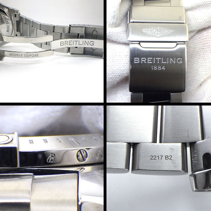ブライトリング Breitling 腕時計 コルト A74388 シルバー文字盤 デイト 夜光針・インデックス SS クオーツアナログ 【中古】
