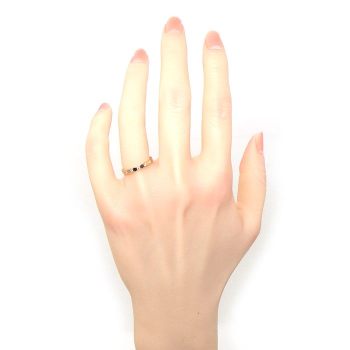 ショーメ Chaumet リング ビー マイ ラブ ハニカム ハーフ 081933 14  