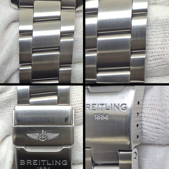 ブライトリング Breitling 腕時計 コルト A74388 シルバー文字盤 デイト 夜光針・インデックス SS クオーツアナログ 【中古】