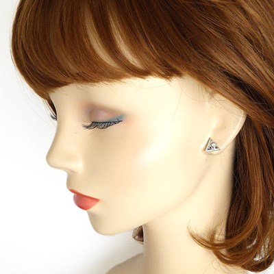 ピアス LV ヴォルト ワン (ホワイトゴールド×ダイヤモンド) 単品 LOUIS