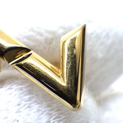 ルイ・ヴィトン LOUIS VUITTON ピアス LV ヴォルト アップサイドダウン Q06127 K18YG ※片方のみ 【中古】