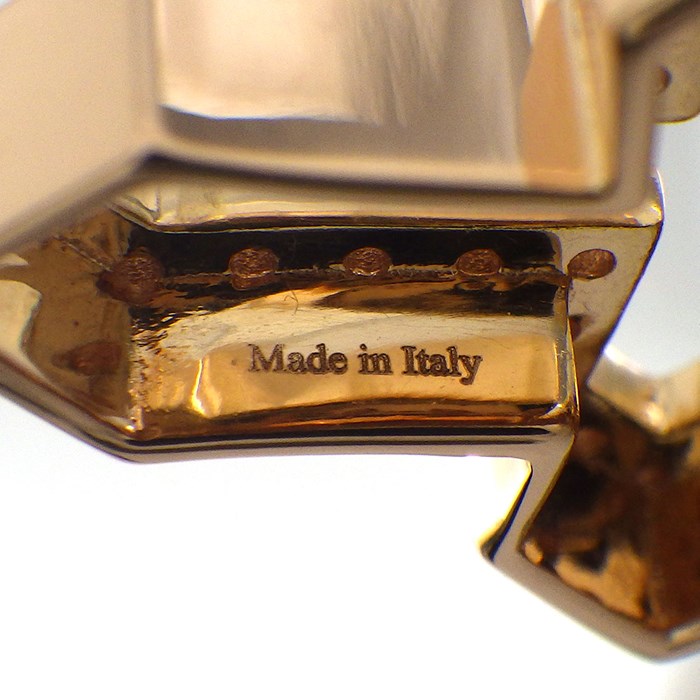 ダミアーニ DAMIANI ネックレス ベルエポック クラウン 20089079 クロス フル パヴェ ダイヤモンド 計0.28ct K18PG 【中古】
