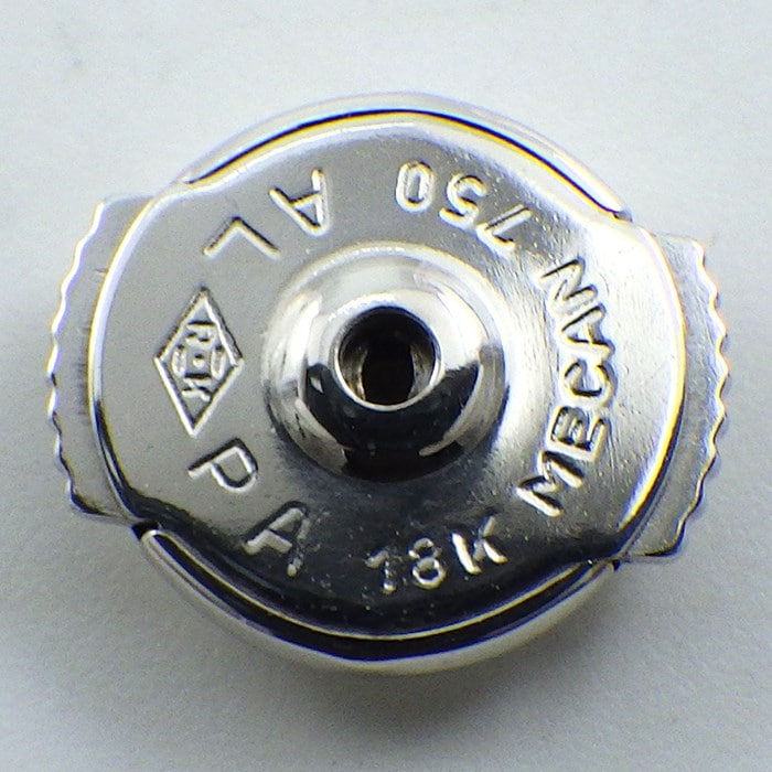 フレッド FRED ピアス サクセス ダイヤモンド K18WG 【中古