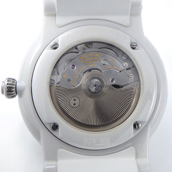 ジャケ・ドロー JAQUET DROZ 腕時計 グランセコンド セラミック ナクレ  
