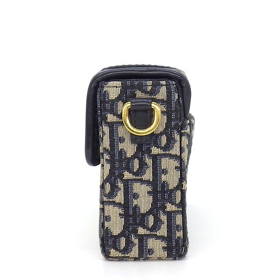 ディオール Dior ショルダーバッグ 30 モンテーニュ ボックス M9204UTZQ_M928 エクリュホワイト ディオールオブリークジャガード ブルー カーフスキン 【中古】