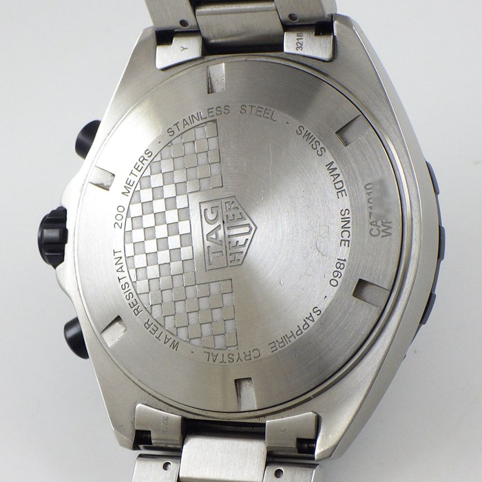 タグ・ホイヤー TAG Heuer 腕時計 フォーミュラ1 CAZ1010.BA0842 ブラック文字盤 デイト クロノグラフ タキメーター スモールセコンド 夜光針 SS クオーツアナログ 【箱・保付き】 【中古】