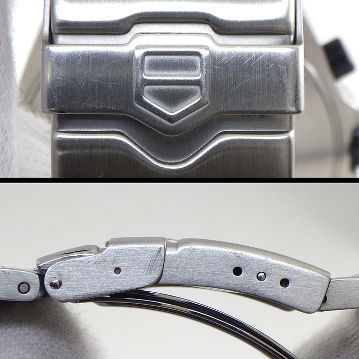 タグ・ホイヤー TAG Heuer 腕時計 フォーミュラ1 CAZ1010.BA0842 ブラック文字盤 デイト クロノグラフ タキメーター スモールセコンド 夜光針 SS クオーツアナログ 【箱・保付き】 【中古】