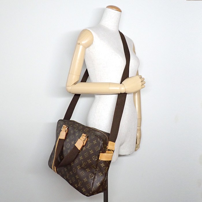 ルイ・ヴィトン LOUIS VUITTON ハンドバッグ/ショルダーバッグ サックボスフォール M40043 モノグラムキャンバス レザー ゴールド金具 【中古】