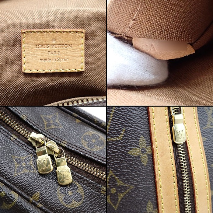ルイ・ヴィトン LOUIS VUITTON ハンドバッグ/ショルダーバッグ サックボスフォール M40043 モノグラムキャンバス レザー ゴールド金具 【中古】