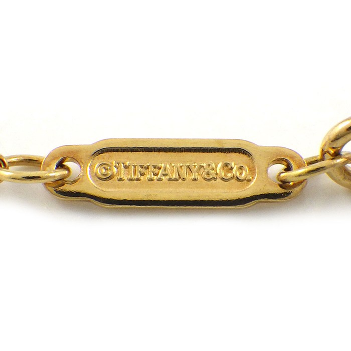 ティファニー Tiffany & Co. ネックレス Tスマイル ラージ K18YG 【中古】