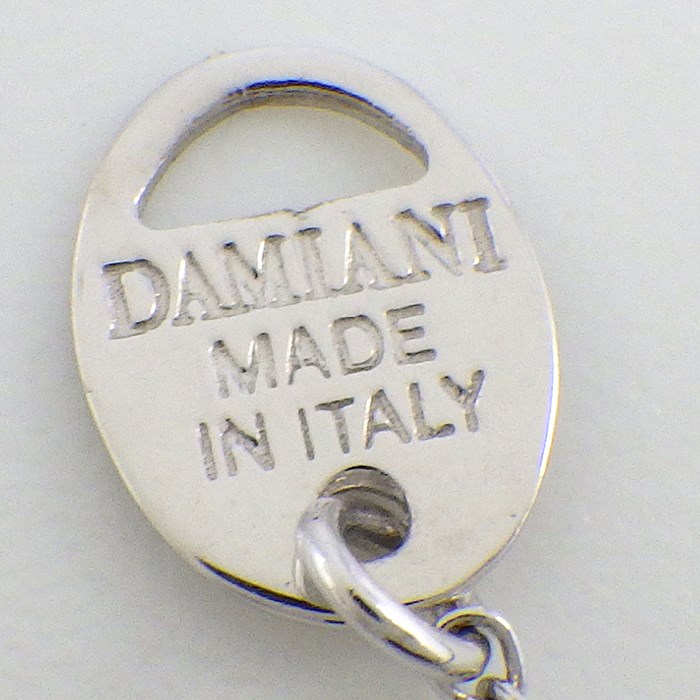  ダミアーニ DAMIANI ネックレス ベル エポック XXS クロス ダイヤモンド K18WG 【箱・保付き】 【中古】