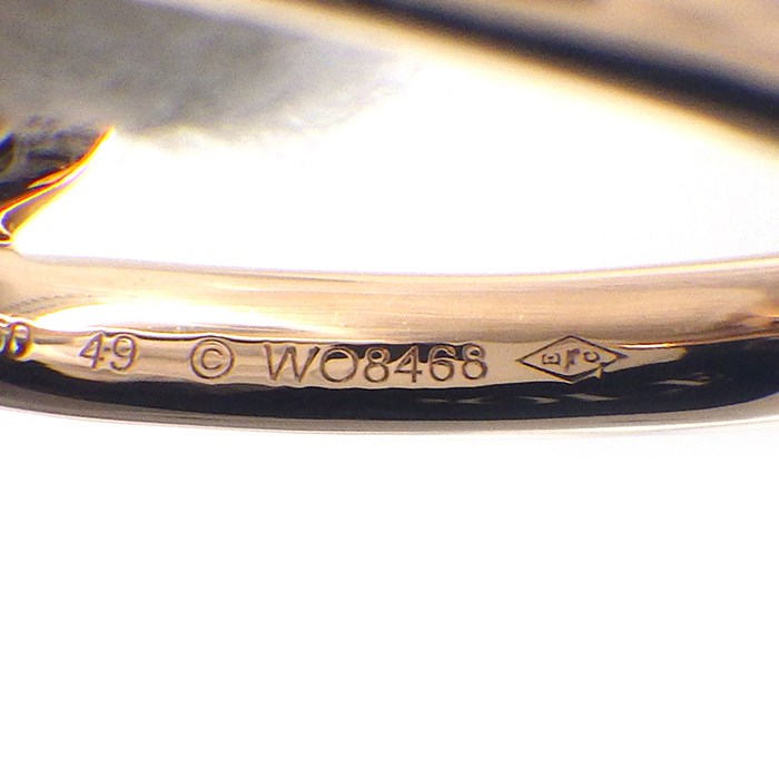 カルティエ Cartier リング ジュスト アン クル クラシックモデル B4092549 釘モチーフ K18PG 9号 / #49 【箱・保付き】 【中古】