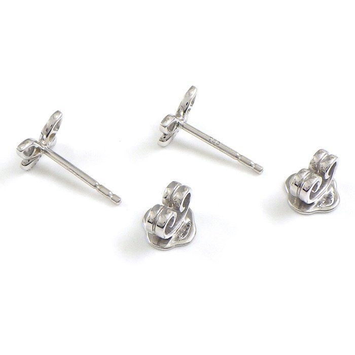 グラフ Graff GRAFF ピアス パヴェ バタフライ プティ スモール RGE1563 ダイヤモンド K18WG 【箱・保付き】 【中古】