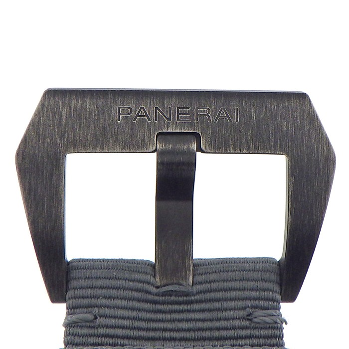 パネライ PANERAI 腕時計 ルミノール クロコ ネイビーシールズ PAM01409 グラデーション グレー文字盤 クロノグラフ スモールセコンド ナイロン / 牛革ベルト SS 自動巻き 【箱・保付き】 【中古】