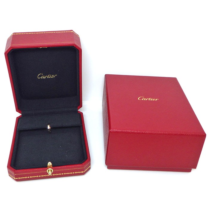 カルティエ Cartier シングルピアス ラブ フープ B8301422 オンライン限定モデル K18PG ※片方のみ 【中古】