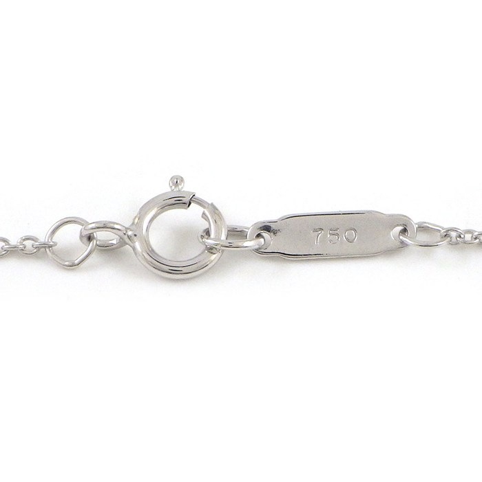  ティファニー Tiffany & Co. ネックレス アトラス バー K18WG 【中古】