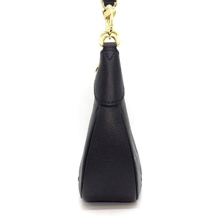 ルイ・ヴィトン LOUIS VUITTON ショルダーバッグ バガテル NM M46002 ブラック モノグラムアンプラントレザー ゴールド金具 【中古】