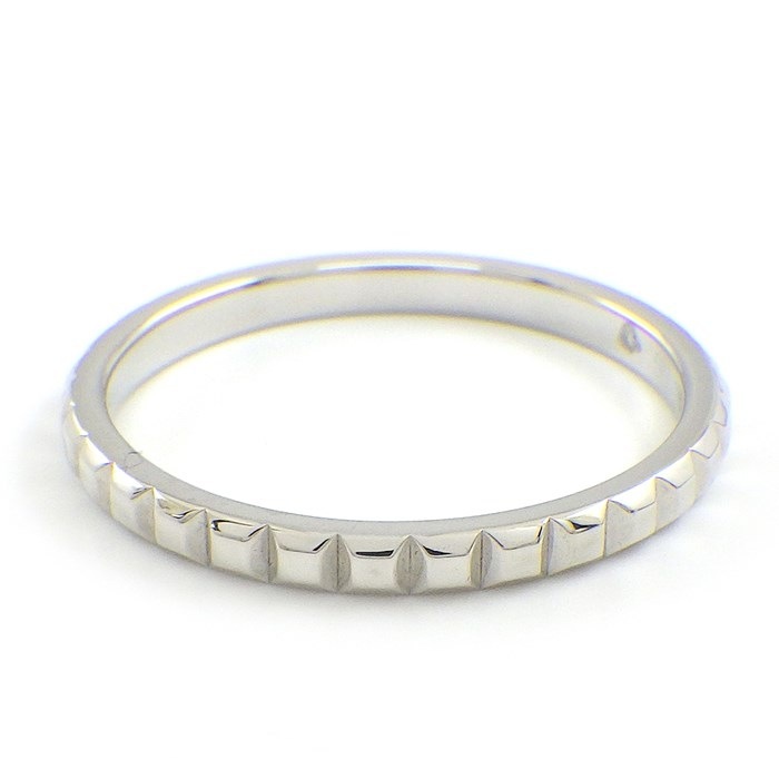 ブシュロン BOUCHERON リング キャトル クル ド パリ スモール JAL01160 PT950 13.5号 / #54 【中古】
