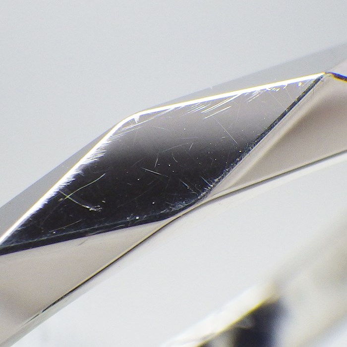 ブシュロン BOUCHERON リング ファセット ミディアム JAL00014 PT950 18号 / #59 【中古】