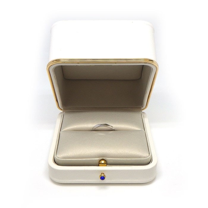 ブシュロン BOUCHERON リング ファセット ミディアム JAL00014 PT950 18号 / #59 【中古】