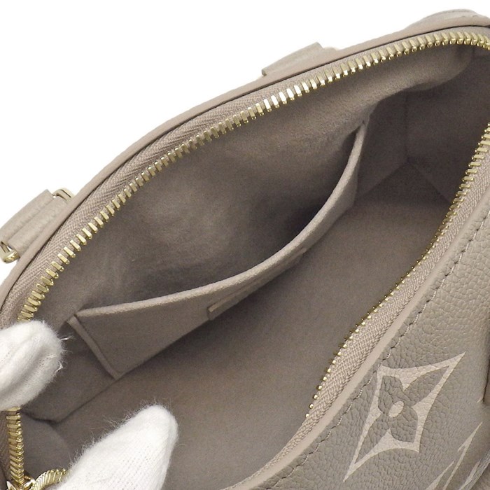 ルイ・ヴィトン Louis Vuitton ハンドバッグ ショルダーバッグ スピーディ バンドリエール 20 M46575 トゥルトレール クレーム モノグラム アンプラント ゴールド金具 【中古】