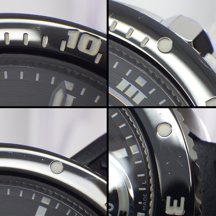 カルティエ Cartier 腕時計 カリブル ダイバー W7100056 デイト スモールセコンド 回転ベゼル 夜光インデックス 夜光針 ブラック文字盤 SS ブラック ラバーベルト 自動巻き 【中古】