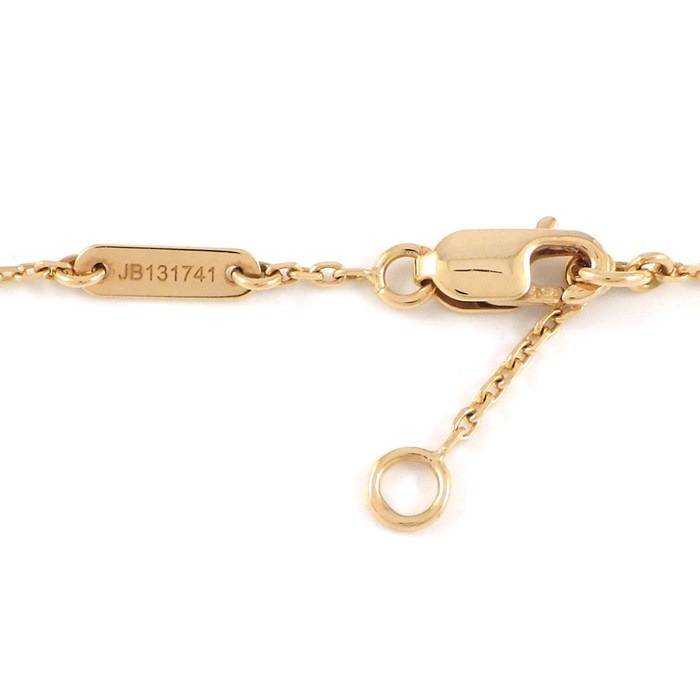 ヴァンクリーフ&アーペル Van Cleef & Arpels ブレスレット スウィートアルハンブラ VCARO8DC00 K18PG 【中古】