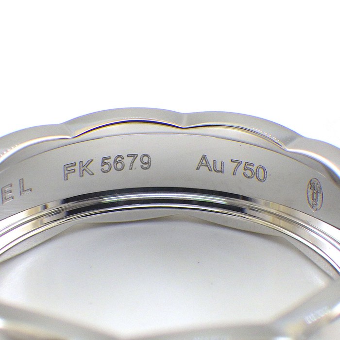 シャネル CHANEL リング ココ クラッシュ ミディアム J10570 K18WG 19.5号 / #60 【中古】