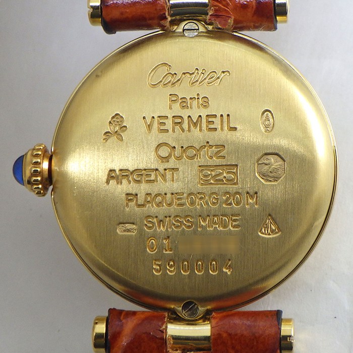 カルティエ Cartier 腕時計 マスト ヴァンドーム SM 590004