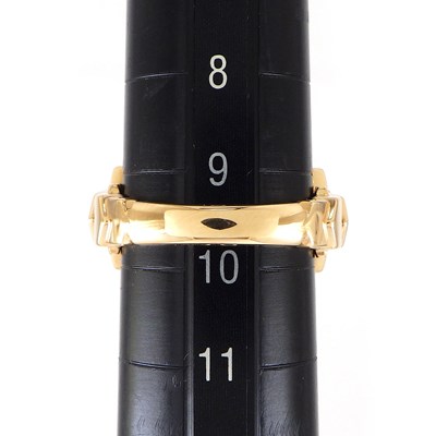ショーメ Chaumet リング ビー マイ ラブ エクスクイーズ 083931 オーバルカット シトリン 165ポイント ダイヤモンド 計0.81ct K18PG 9.5号 / #50 【箱・保付き】 【中古】