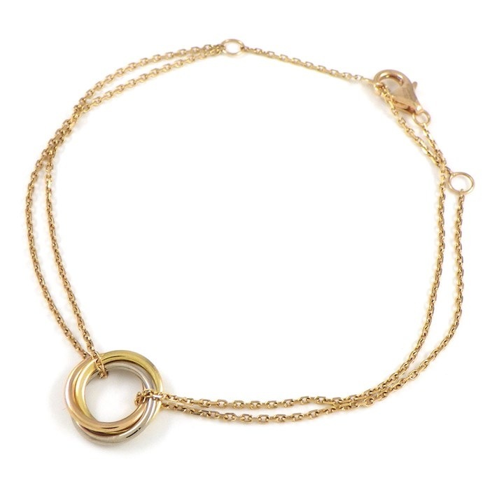 Cartie カルティエ 750 スウィートトリニティ ブレスレット