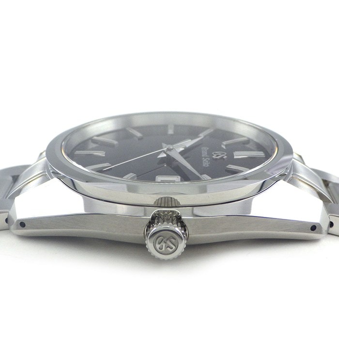 グランドセイコー Grand Seiko 腕時計 ヘリテージコレクション SBGP005/9F85-0AD0 サンレイ ネイビー文字盤 デイト SS クオーツアナログ 【箱・保付き】 【中古】