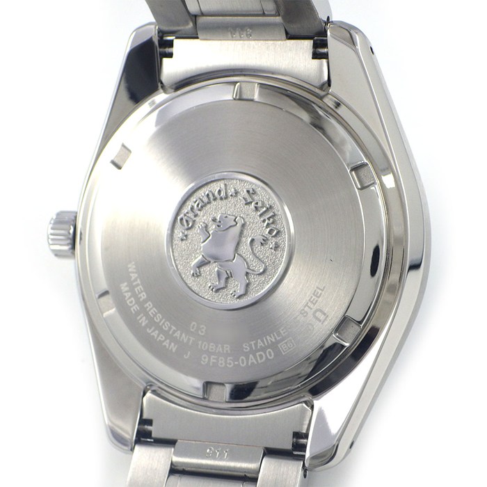 グランドセイコー Grand Seiko 腕時計 ヘリテージコレクション SBGP005/9F85-0AD0 サンレイ ネイビー文字盤 デイト SS クオーツアナログ 【箱・保付き】 【中古】