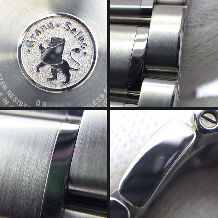 グランドセイコー Grand Seiko 腕時計 ヘリテージコレクション SBGP005/9F85-0AD0 サンレイ ネイビー文字盤 デイト SS クオーツアナログ 【箱・保付き】 【中古】