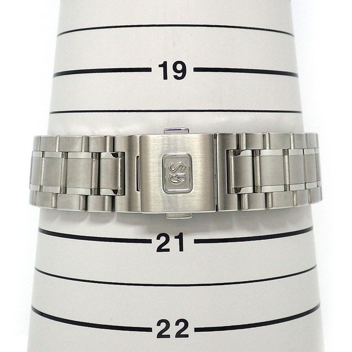 グランドセイコー Grand Seiko 腕時計 ヘリテージコレクション SBGP005/9F85-0AD0 サンレイ ネイビー文字盤 デイト SS クオーツアナログ 【箱・保付き】 【中古】