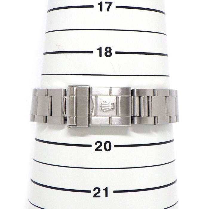 ロレックス Rolex 腕時計 オイスター パーペチュアル エクスプローラー 2 16570 Y番 2002年製 デイト 夜光インデックス GMT ホワイト文字盤 白 オイスタースチール SS 自動巻き 【箱・保付き】 【中古】