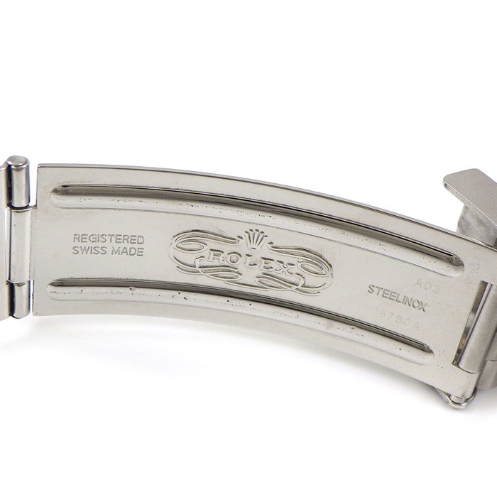 ロレックス Rolex 腕時計 オイスター パーペチュアル エクスプローラー 2 16570 Y番 2002年製 デイト 夜光インデックス GMT ホワイト文字盤 白 オイスタースチール SS 自動巻き 【箱・保付き】 【中古】