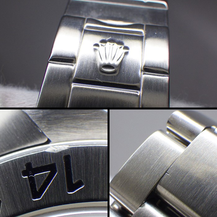 ロレックス Rolex 腕時計 オイスター パーペチュアル エクスプローラー 2 16570 Y番 2002年製 デイト 夜光インデックス GMT ホワイト文字盤 白 オイスタースチール SS 自動巻き 【箱・保付き】 【中古】